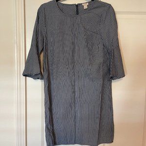 JCREW SHIFT DRESS WITH BELL SLEEVES